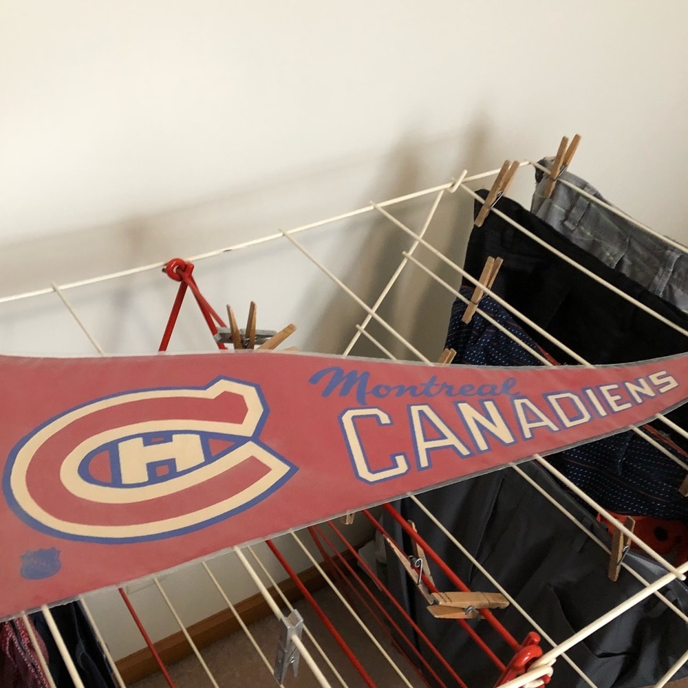 Vintage Montreal Canadian pennant